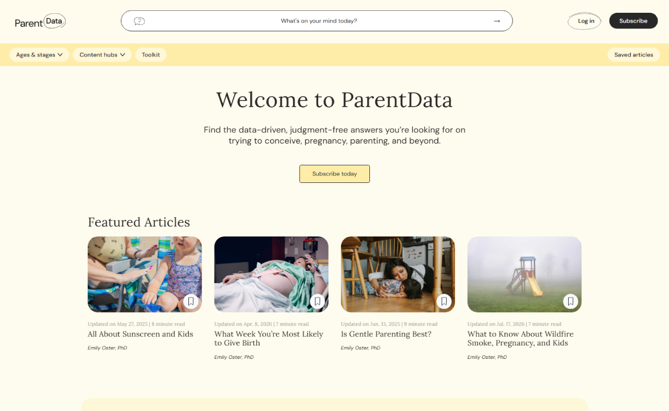 ParentData — Unified Data & Executive Analytics Platform